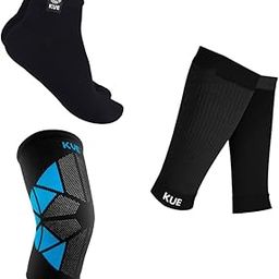 Running Athletic Essential Kit | Sports Kits For Boys and Girls | Kit Set For Men | Ankle Socks, Knee Cap, Calf Sleeves-picture-29