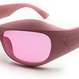 EUPHORIYA Y2K Sunglasses, Retro Oversized Style, Available in Pink, Silver, Black-image-54