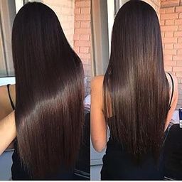 Xfilm Hair Extension |Hair Extensions| Extension Hair | Straight Natural Brown Long Hair Extension for Women & Girls | Full Head Straight Clips in on Synthetic Hair Extensions 24 inch [NATURAL_BROWN_STRAIGHT_HAIR]-image-58