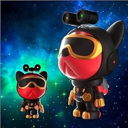 Desidiya Star Projector Galaxy Night Light - Black Dog Astronaut Space Projector, Starry Nebula Ceiling LED Lamp with Timer and Remote, Kids Room Decor Aesthetic for Christmas & Birthdays Gifts, Black-image-43