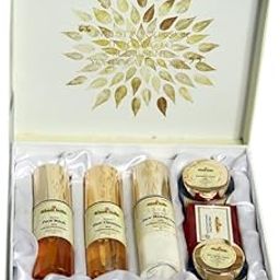 KHADI INDIA Skin & Hair Care Combo - Neem Face Wash (60m), Neroli Hair Cleanser (60m), Aloe Vera Moisturizer (60m), Anti Acne & Anti Aging Creams (30g), Gulab Chandan Soap (125g) – 6 Natural Products-image-0
