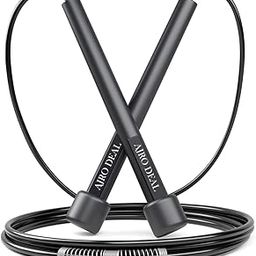 AJRO DEAL Skipping Rope for Men, Women & Children Durable Jump Rope for Exercise, Workout, Weight Loss & Sports Fitness-21