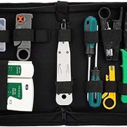 ATORSE™ Home Network Maintenance Tool Set 11 In 1 Ethernet Cable Tester Repair New-10