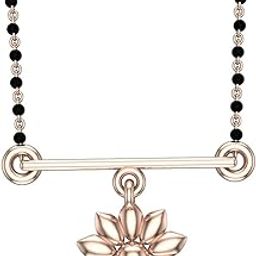 14k/18k/22k Yellow/White/Rose Gold Mangalsutra for Women-image-78