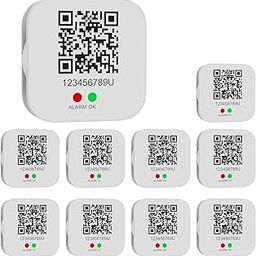 Freshliance Bluetooth Temperature/Humidity Data Logger with LED Display and Replaceable Battery, BlueTag T100, 10packs-image-36