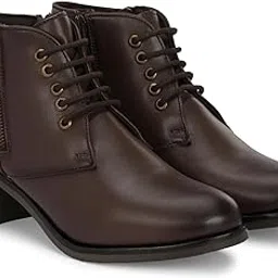 delize Womens Brown Derby Boots 59921-37-picture-48