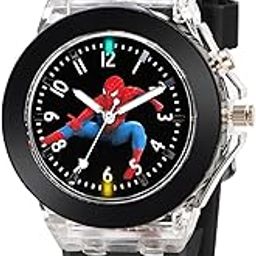 Kids Edition 3D Cartoon Analog Watch with Lights | 3D Cartoon Character On Strap | for Kids-image-65