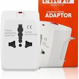 Elleys' Universal Travel Adapter International All in one Worldwide Universal Adapter (13amp) 100-240 Voltage Travel Charger Suitable 200+ Countries UK, Europe, UA, Australia, China, Japan & Thailand-19