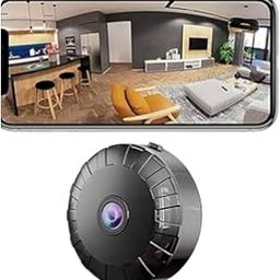 New Spy Focus Wireless Mini Hidden Camera,1080p HD Wireless Magnetic Camera,Magnetic Mini Security Camera Outdoor,Night Vision Motion Detection Cam Covert Camera 1Pcs Black-picture-19