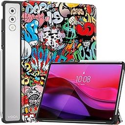 ProElite Cover for Lenovo Yoga Tab Plus 12.7 inch 2025 Cover Case, Sleek Smart Flip Case Cover for Lenovo Yoga Tab Plus 12.7 inch 2025 [Support Auto Sleep Wake], Hippy-32