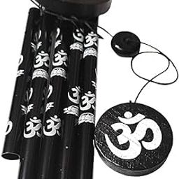 Feng Shui Om Vastu Five Pipe Wind Chime for Balcony, Window and Om Wind Chime Positive Energy-image-17