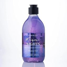 Kimirica Miami Nights Bodywash, Sulphate Free Shower Gel | Fragrance of plum and white flowers | Nourishing Body Cleanser with long lasting freshness, 100% Vegan (300ml)-image-58