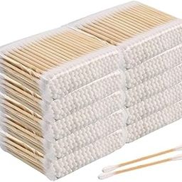 Ecommer Cotton Buds for Ear Cleaner, Bamboo Wooden Sticks Ear Cleaner Cotton Swabs, 100% Pure & Soft Premium Cotton Ear Buds for Baby's Hygiene & Care 750 Sticks (1500 Tips) - (Pack of 10)-28