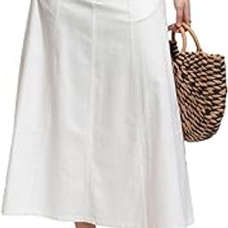 Women's Regular Fit A-Line Skirts | Strachable Skirts| Mid-Rise| Women Skirt | Skirt for Women-image-82