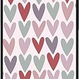NDCOM for Samsung A06 5G Back Cover | Premium A06 5G Samsung Cover for Ultimate Protection | Galaxy A06 Back Cover | Doodle of Heart Printed Metal Case-12