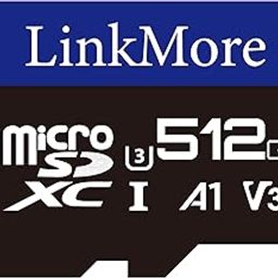 LinkMore XV13 512GB MicroSD Memory Card, MicroSDXC A1 UHS-I U3 V30 Class 10, Read Up to 95 MB/s, Write Up to 70MB/s, SD Adapter Included-22