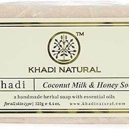 KHADI NATURAL Herbal Coconut Milk & Honey Soap, 125 g (Pack of 2)-37