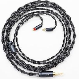 SoundsGood Anthracite Handmade Recalable Graphene Coated High Purity Monocrystalline Copper OCC Earphone Upgrade Cable Replacement Cable (2Pin-3.5mm)-image-96