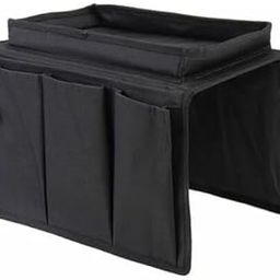 Wishbone Sofa Armrest Organizer | Cup/Mobile/Pen/Paper/TV Remote Holder | 6 Pocket For Sofa Chair | Space Saver Organizer | Bedside Storage Pocket | Non Slip Armchair Caddy (Pack of 1,Multicolor)-image-21