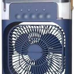 Portable Air Conditioners - Small AC Quiet Personal Air Cooler,USB Powered Mini Desktop Cooling Misting Fan, 1 | 2 | 3 Timer 3 Smart Speeds,360°Adjustment Office, Home, Room, Carved Design (MULTI)-2