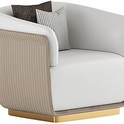 T&T Co. True Innovations by Mezzoz Collection Sofa Set Solid Wood Frame Single Sofa Chair for Small Apartments, Living Room or Bedroom (Single Seater)-image-22