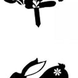 HEAVENGLOW 2 Garden Stakes Rabbit Acrylic Garden Statues Sculptures for Yard Lawn-image-27