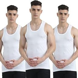 ISI Export White Color Sleeveless Vest [ Pack of 3 ]-image-119