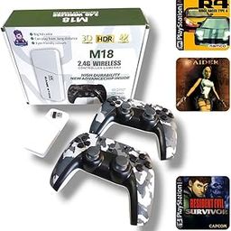 VirtuZone 2025 upgraded game stick for tv | Retro game stick with 24000+ retro games |Enhanced graphics | |Premium dual controller set| Inbuilt games- TEKKEN 3 | CONTRA| MARIO|-image-57
