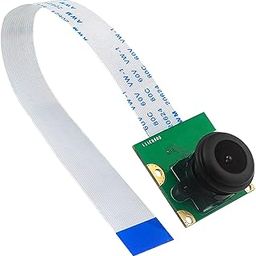 Ouxuefen Camera Module, 8MP HD Camera Module 77/130/200 Degree Camera Module for RPi 5 IMX219 Webcam with Ribbon Cable Webcam (B#, 1-71