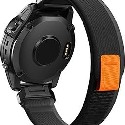 ANCOOL Fenix 7X/6X/5X Band, 26mm Easy Fit Nylon Straps Compatible for Garmin Fenix 3/5X Plus/6X Pro/Tactix Delta/Enduro 2 Bands-picture-32