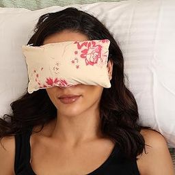 Gordon Eye Pillow for Relaxation, Yoga, Sleeping, Weighted Eye Mask Heated for Headache, Sinus, Dry Eyes Relief, Moist Heat Eye Compress, Meditation Accessories with Aromatherapy-P (Nell)-image-28