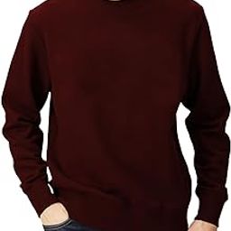 Men’s Cotton Stretchable Full Sleeves Sweatshirt Regular Fit, Round Neck Casual Winterwear for Men L321-image-52