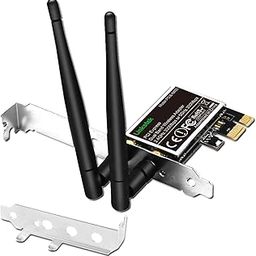 Wireless N 600Mbps (2.4GHz 300Mbps and 5GHz 300Mbps) PCI-E Wi-Fi Adapter-PCIE Wi-Fi Card-Wireless Network Adapter for Windows 10 8.1 8 7 XP and Windows Server (32/64bit) PCs (PCIE-N600)-image-26