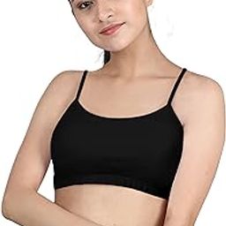 Essentials Uniform Bras for Girls (Pack of 1) Cotton Non-Padded Full Coverage Everyday Non-Wired Seamless Gym, Yoga, Workout Bra with Adjustable Thin Strap, Training Bra for Teenagers-image-45