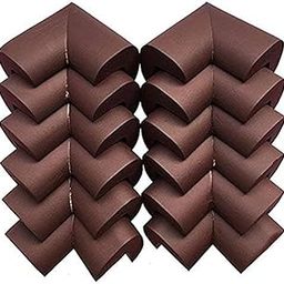 SYGA Pack of 12 Brown Thick for Baby Child Infant Kids Safety Table, Desk Corner Edge Cushions Guard Protectos-15