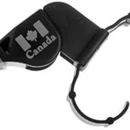 Enakshi (LABEL) Creations 2xPP Derby Skate/Football/Sport Referee Finger Mouth Grip Whistle Black-2