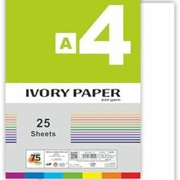 ARETOR A4 Ivory Sheet for Drawing Set of 25 Sheets for Sketching, Drawing or Engineering Drawing 210 GSM-image-4