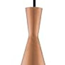 Homes Elite Aluminum Vintage Funnel Shape Rose Gold Pendant Light Hammered Texture Modern Style Cone Hanging Ceiling Lamp Kitchen Restaurants Home Decoration (Bulb Not Included) (Pack of 1) 8 Inch-0