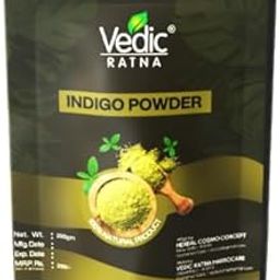 Vedic Ratna Herbal Indigo Powder for Natural Black Hair Color – 200gm-image-13