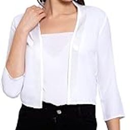 Women White Solid-image-44
