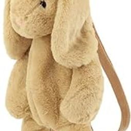 Cute Backpack for Nursery Children Soft Plush Velvet Cartoon Animal Plush Preschool Mini Travel Bags for Baby Girl & Baby Boy Ideal for Girls, Boys & Toddlers, 2-5 Years-image-75