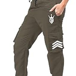 DBURKE Track Pant for Women's Cargo Lycra Stretchable Regular Fit Stylish Lower Joggers Pyjama Terry Style Running,Jogging Track Pants for Womens/Girls-image-28