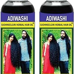 Original Adiwashi Premium Herbal Hair Oil 200ml with QR code, BarCode, Ayurvedic Authentic tel from Tribals of Nilgiri Hills | Rich in Biotin, Amla, Bhringraj | Non Sticky Formula-75