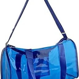 li'll pumpkins Bags Jelly | Swimming Gym Travel Duffle Bag | with Inside Zip Pocket for Kids (Blue, Pack of 1)-picture-6