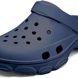 Men's Extra Soft Classic Casual Sports Clogs/Sandals with Adjustable Back Strap for Adult | Comfortable & Lightweight| Stylish & Anti-Skid| Waterproof & Everyday Use Mules for Gents/Boys-image-75