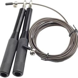 CALANDIS™ 3xSpeed Jump Rope 300cm Adjustable Length Durable Fitness Boxing Skipping Rope Thick Black | Jump Ropes | Fitness Equipment & Gear | Fitness Running & Yoga-image-47