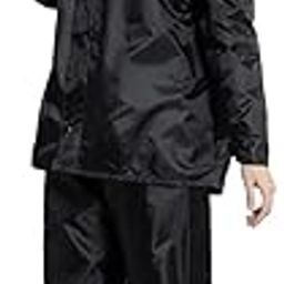 RIMJHIM Polyester Women Raincoat For Ladies Waterproof Reversible Double Layer for bike,tracking, waking-picture-54