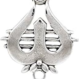 925 Sterling Silver God Shiv Trishul Pendant for Men and Women | Small | Without Chain | with Certificate of Authenticity and BIS Hallmark.-picture-16