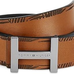 Paige Men Leather Reversible Belt Tan+Black Medium-image-4