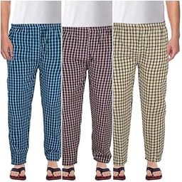 Pack of 2 Checkered Men Multicolor Bermuda Shorts-image-1